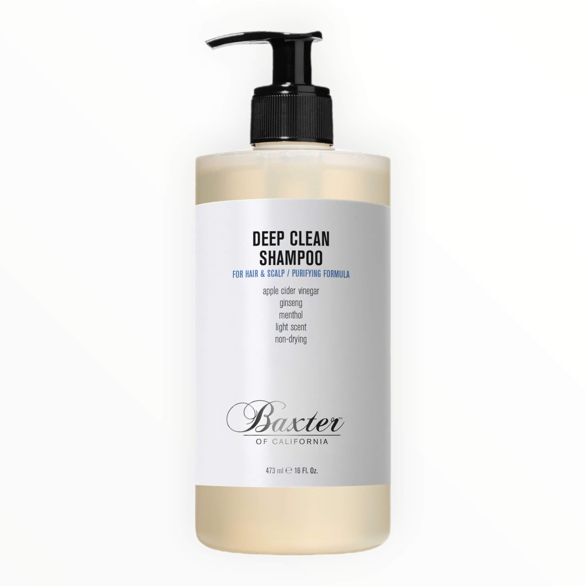 Dybderensende shampoo