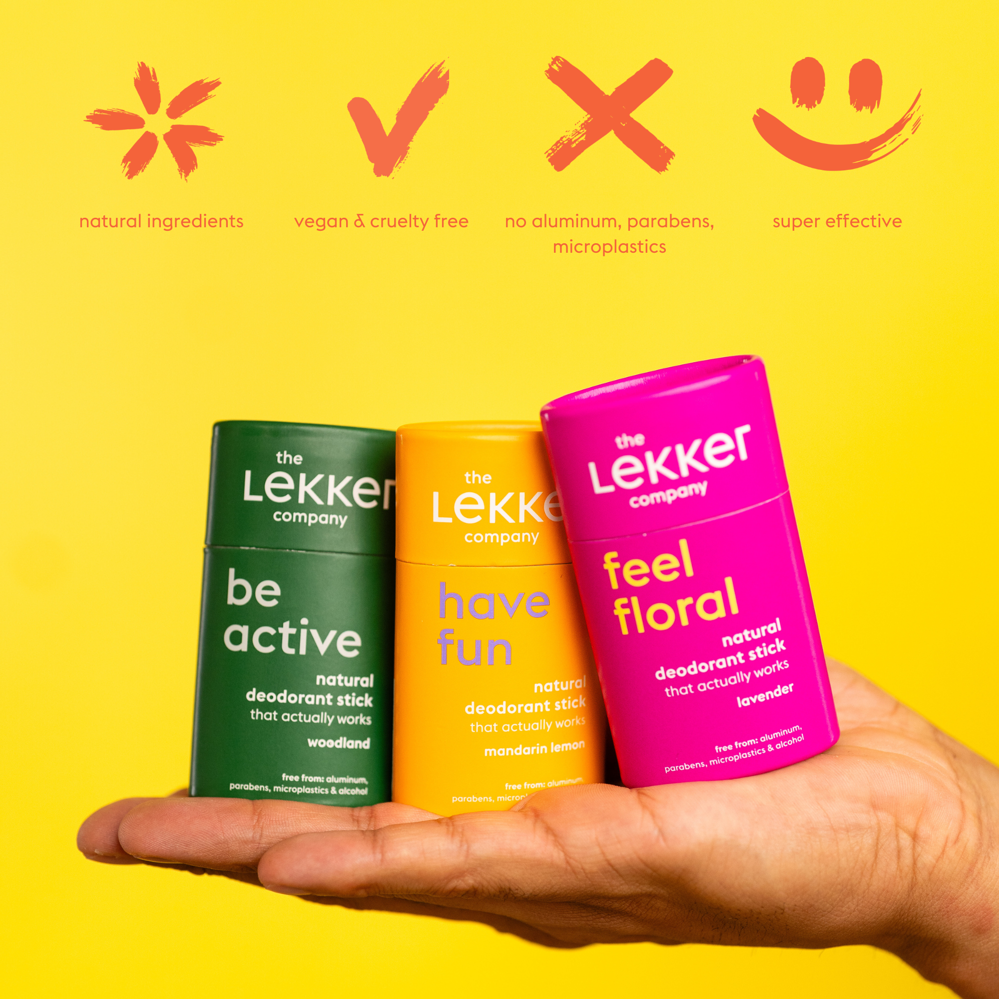 Deodorant Stick, Be Active, Rejsestørrelse, 8 g.