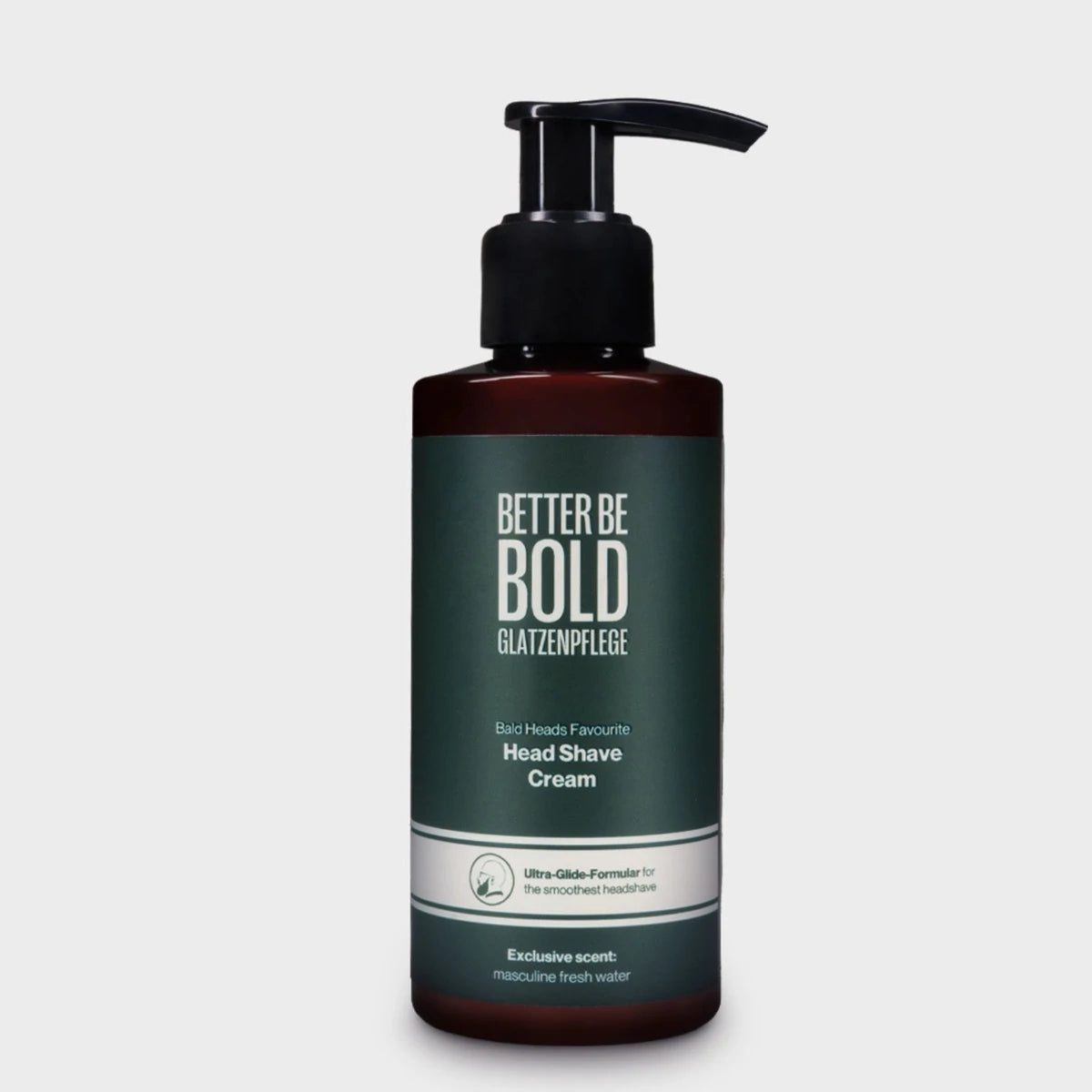 Head Shave Cream, Ultra-glide formular, 150 ml.
