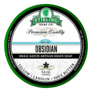 Barbersæbe, Glacial Obsidian, 170 ml.
