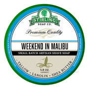 Barbersæbe, Weekend in Malibu, 170 ml.