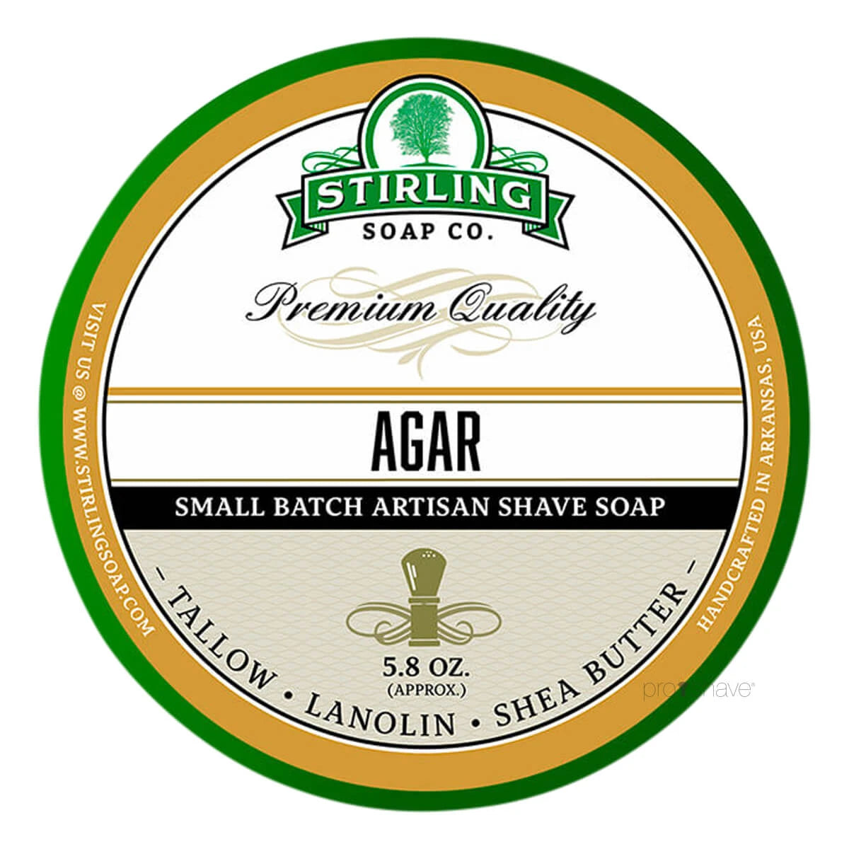 Barbersæbe, Agar, 170 ml.