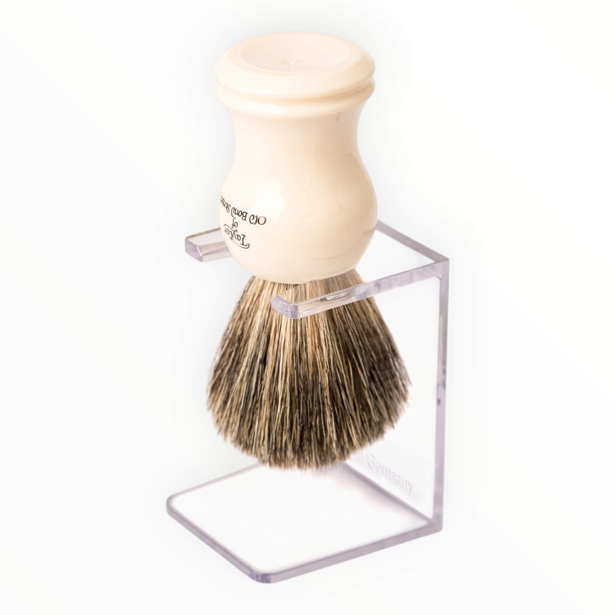 Holder til Barberkost, Klar plastik