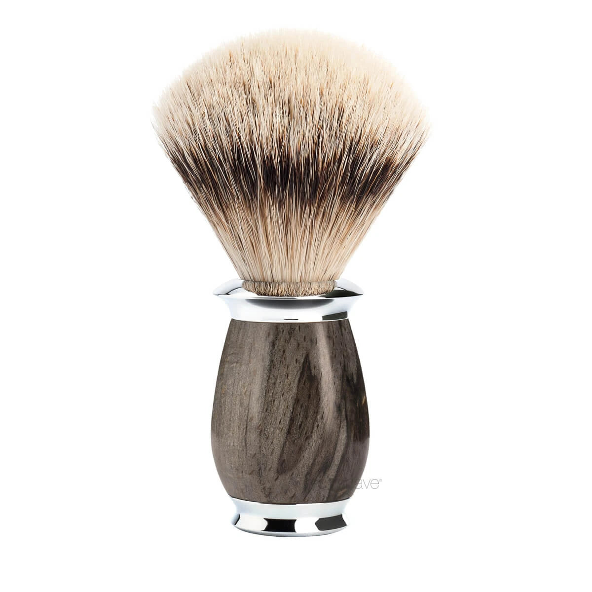 Silvertip Barberkost, 21 mm, Purist, Grained Beech