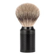 Silvertip Barberkost, 21 mm, Rocca, Sort rustfrit stål
