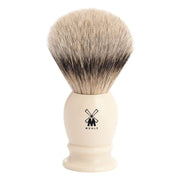 Silvertip Barberkost, 21 mm, Classic, Hvid Kunstharpiks
