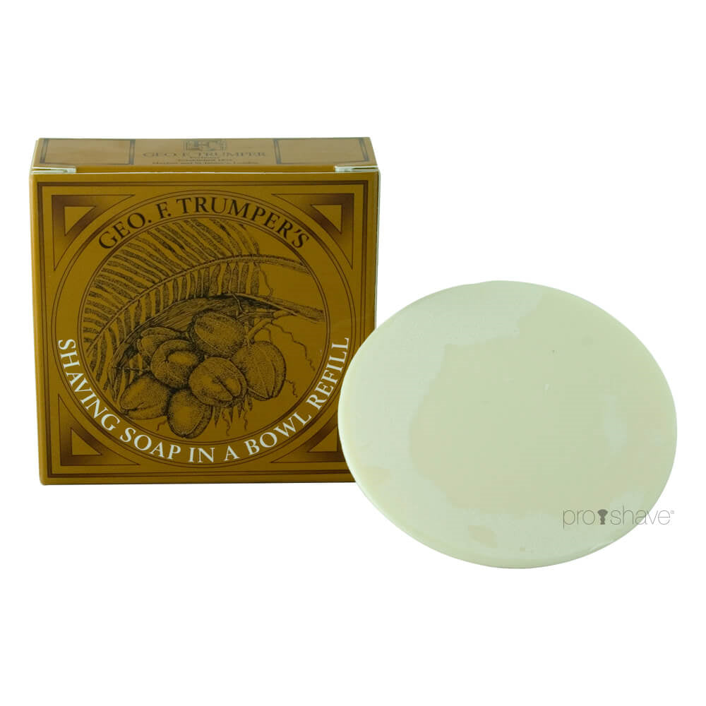 Barbersæbe, Refill, Kokos, 80 gr.