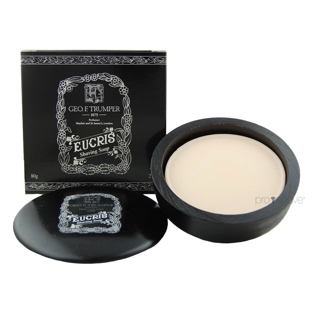 Barbersæbe i skål, Eucris, 80 gr.