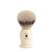 Silvertip Barberkost, 19 mm, Classic, Hvid Kunstharpiks