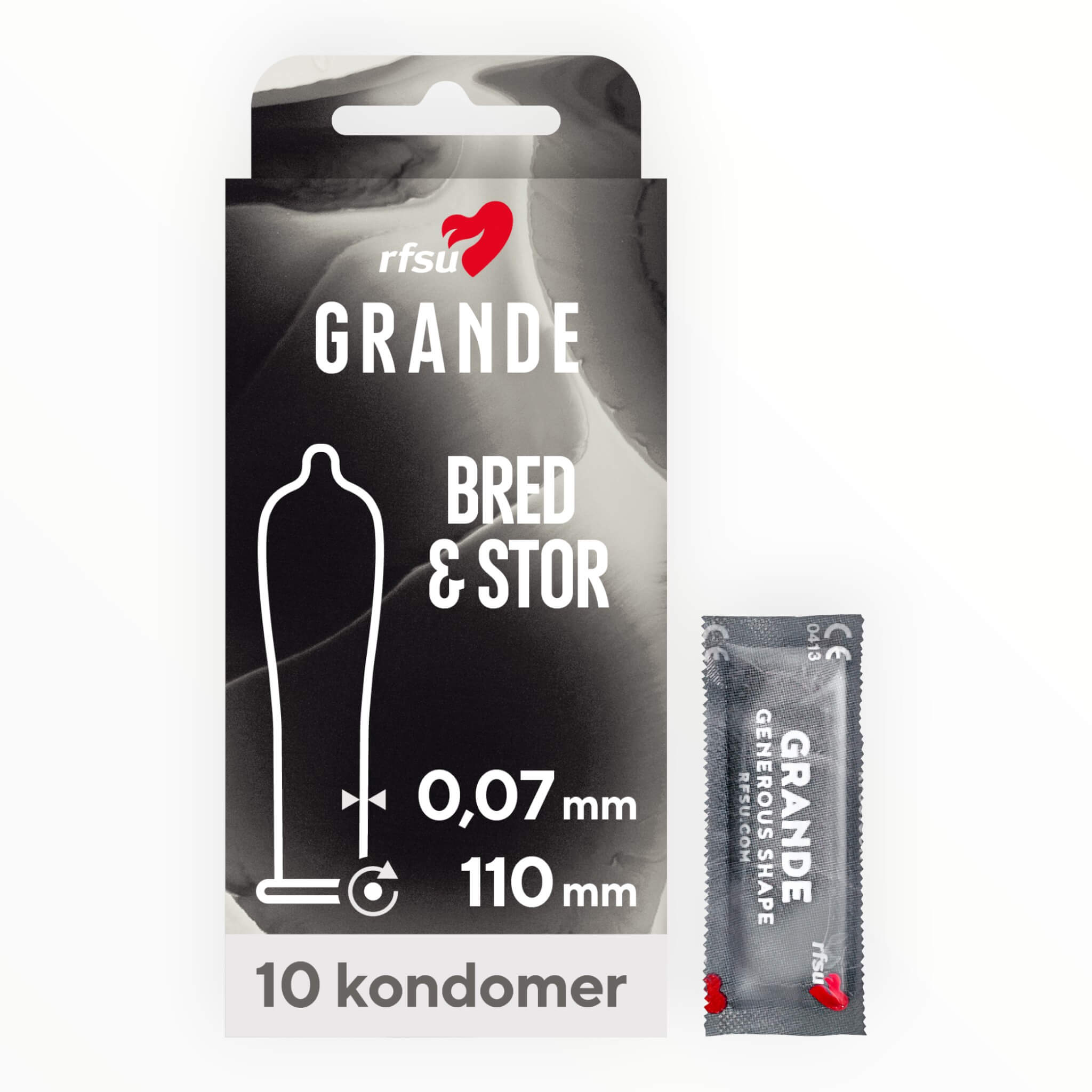Grande Kondomer, 10 stk.