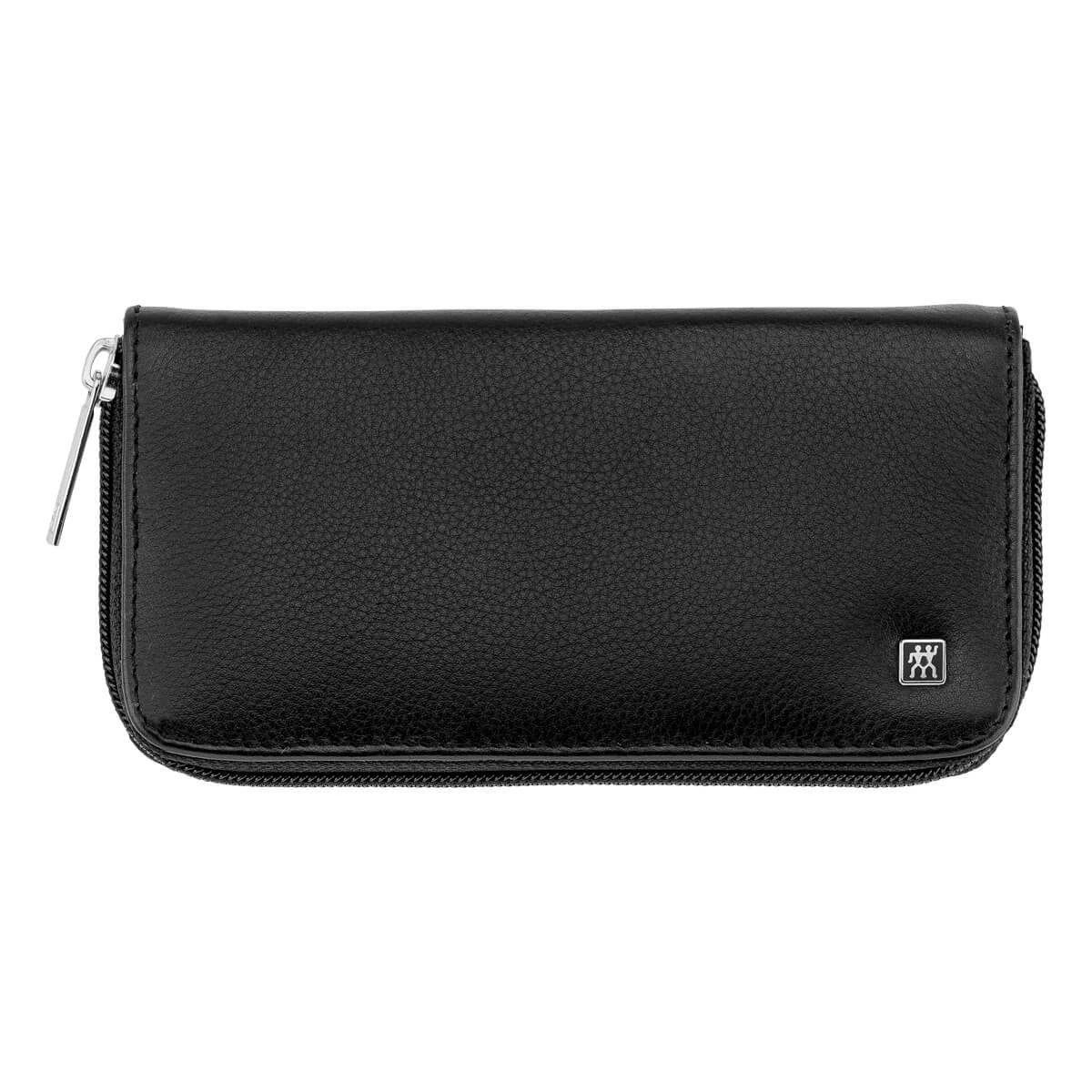 Manicuresæt, 6 dele, Sort Læder