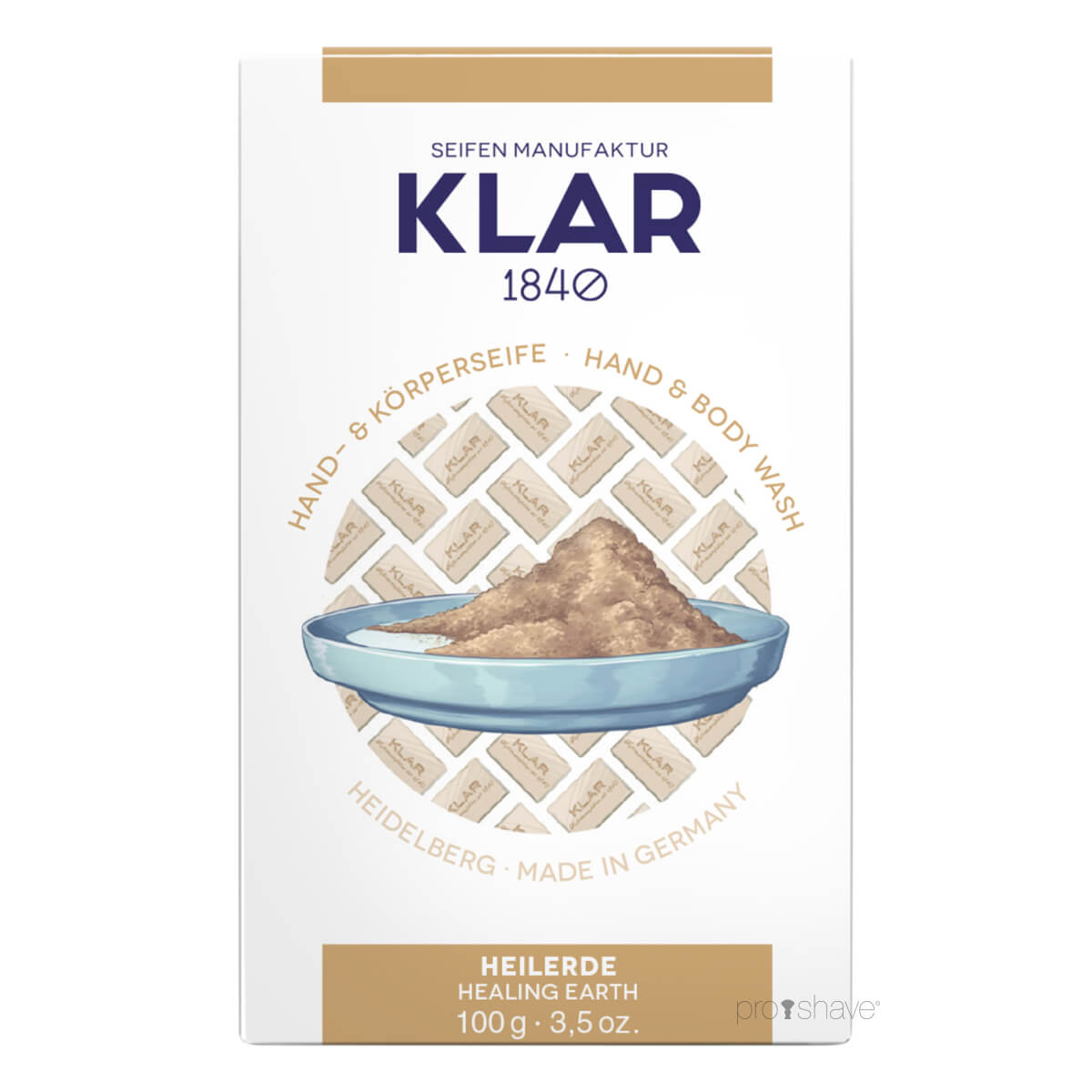 Sæbe, Ler, 100 gr.