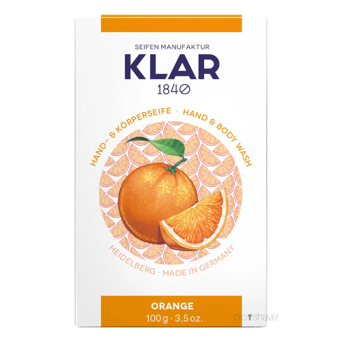 Sæbe, Appelsin, 100 gr.