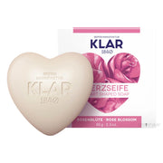 Hjerteformet sæbe, Rose, 65 gr.