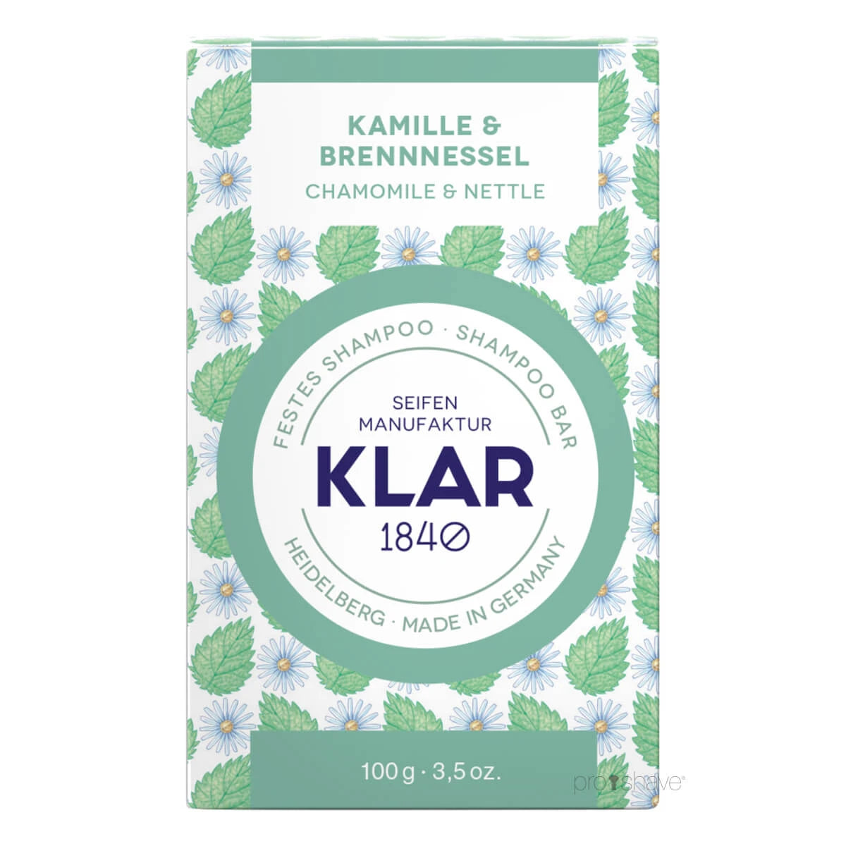 Shampoo Bar, Kamille & Brændenælde, 100 gr.