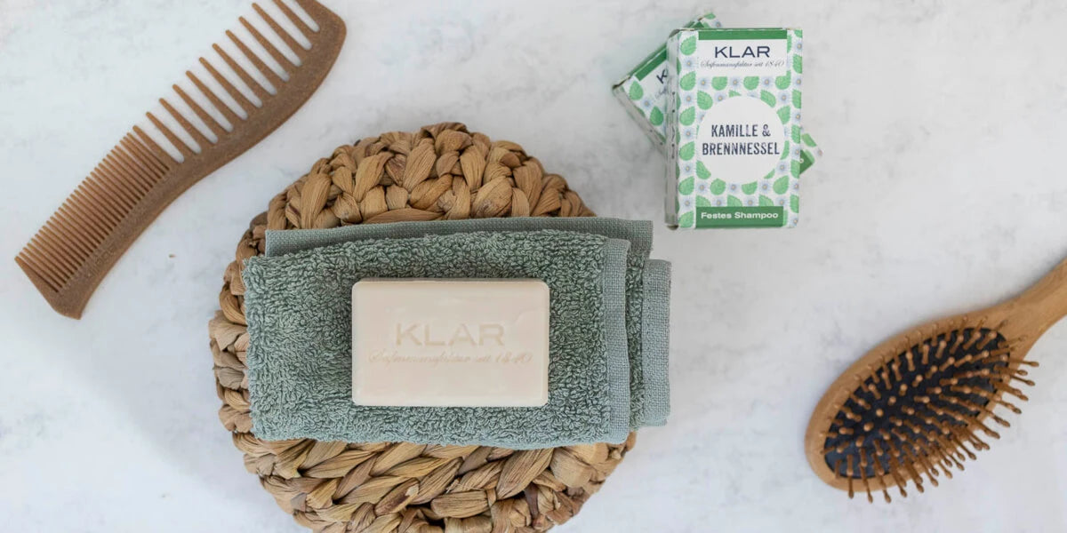 Shampoo Bar, Kamille & Brændenælde, 100 gr.