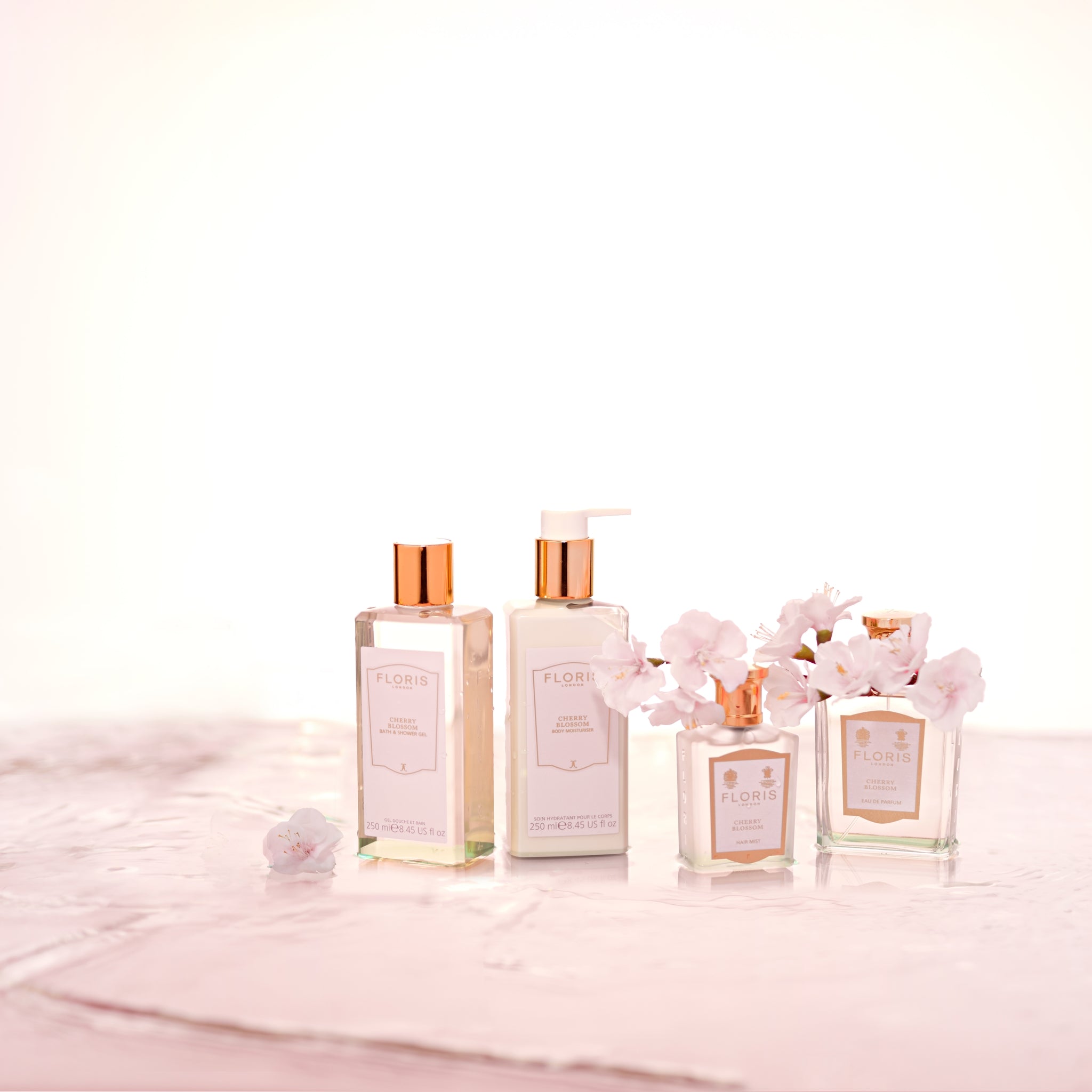 Cherry Blossom, Body Moisturiser, 250 ml.