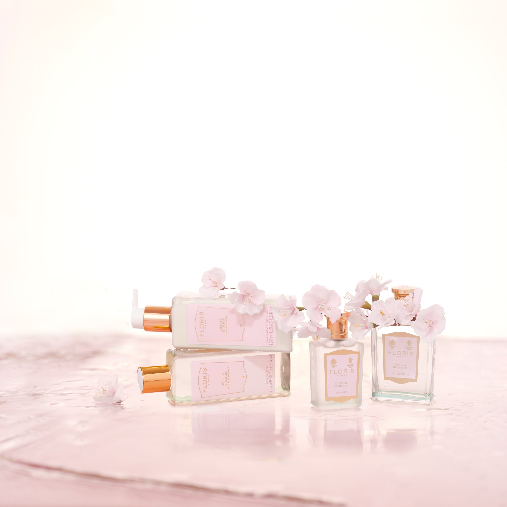 Cherry Blossom, Body Moisturiser, 250 ml.