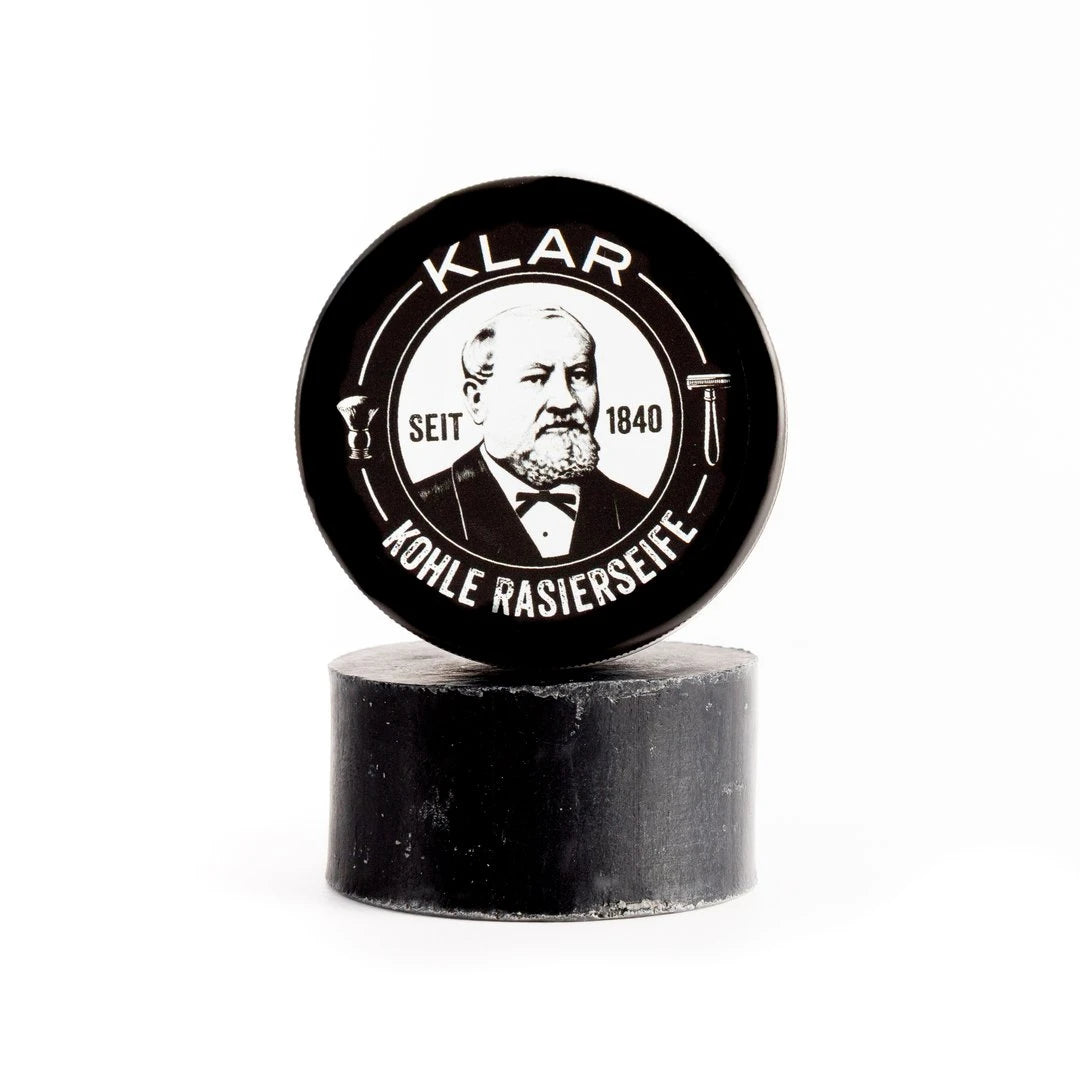 Barbersæbe, Aktivt kul, 110 gr.
