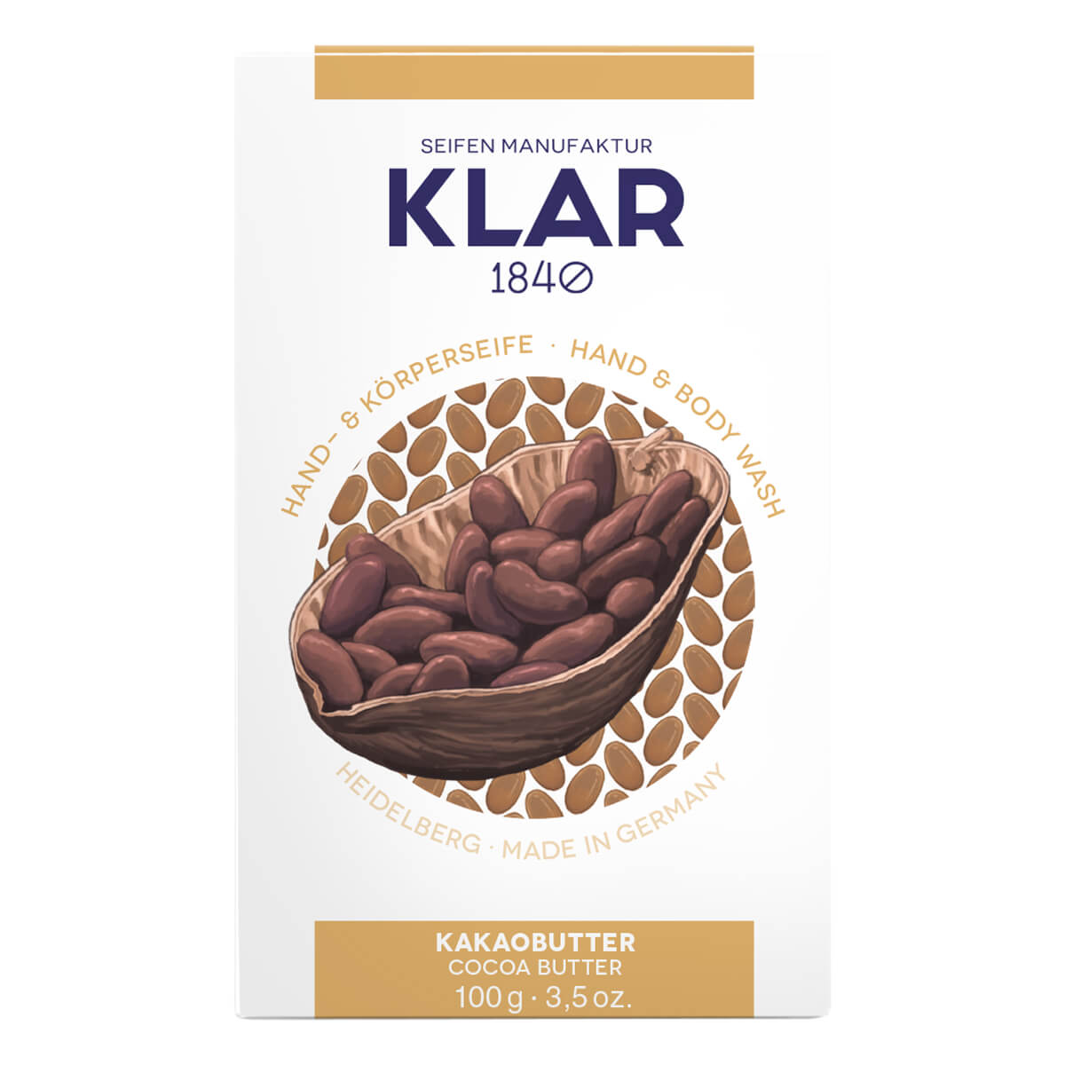Sæbe, Kakaosmør, 100 gr.