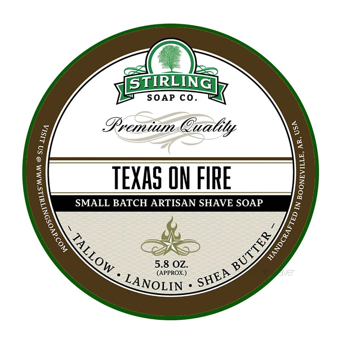 Barbersæbe, Texas on Fire, 170 ml.