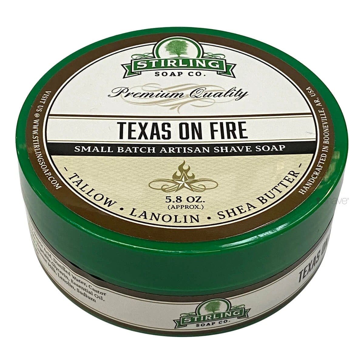 Barbersæbe, Texas on Fire, 170 ml.