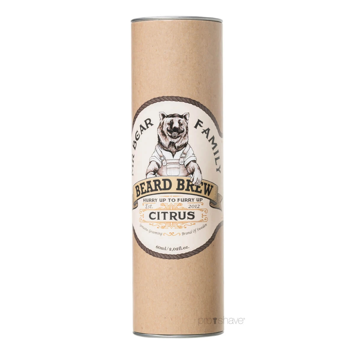 Skægolie, Beard Brew Oil, Citrus, 60 ml.