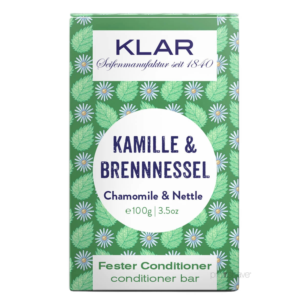Conditioner Bar, Kamille & Brændenælde, 100 gr.