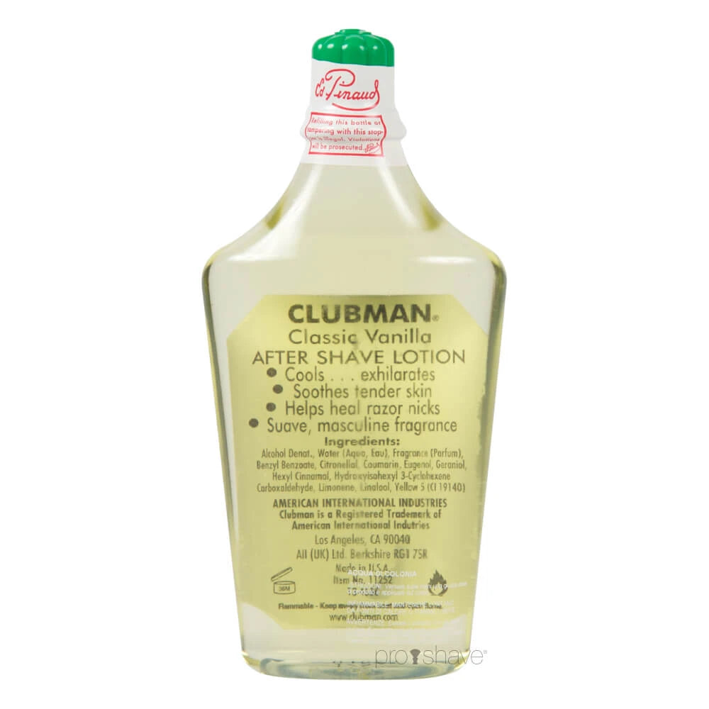 Aftershave Lotion Classic Vanilla, 177 ml.