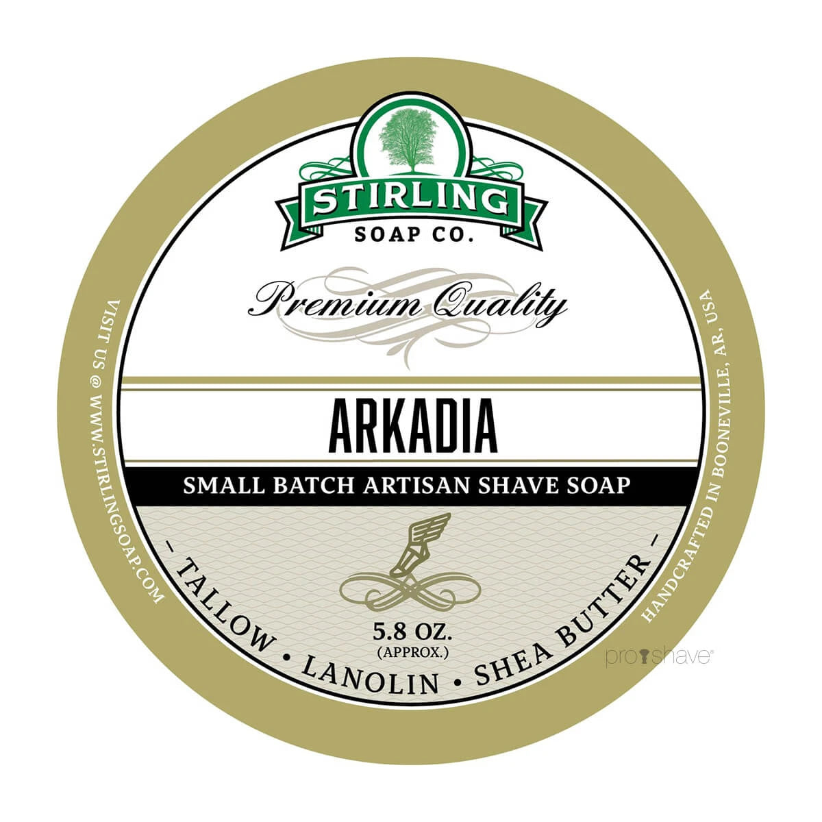 Barbersæbe, Arkadia, 170 ml.