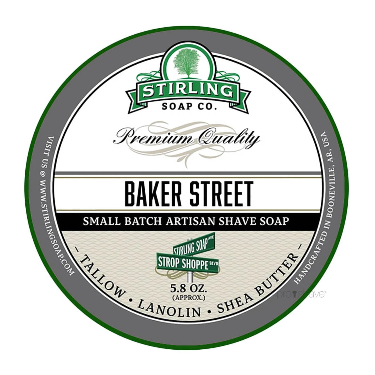 Barbersæbe, Baker Street, 170 ml.