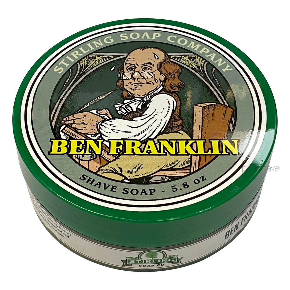 Barbersæbe, Ben Franklin, 170 ml.