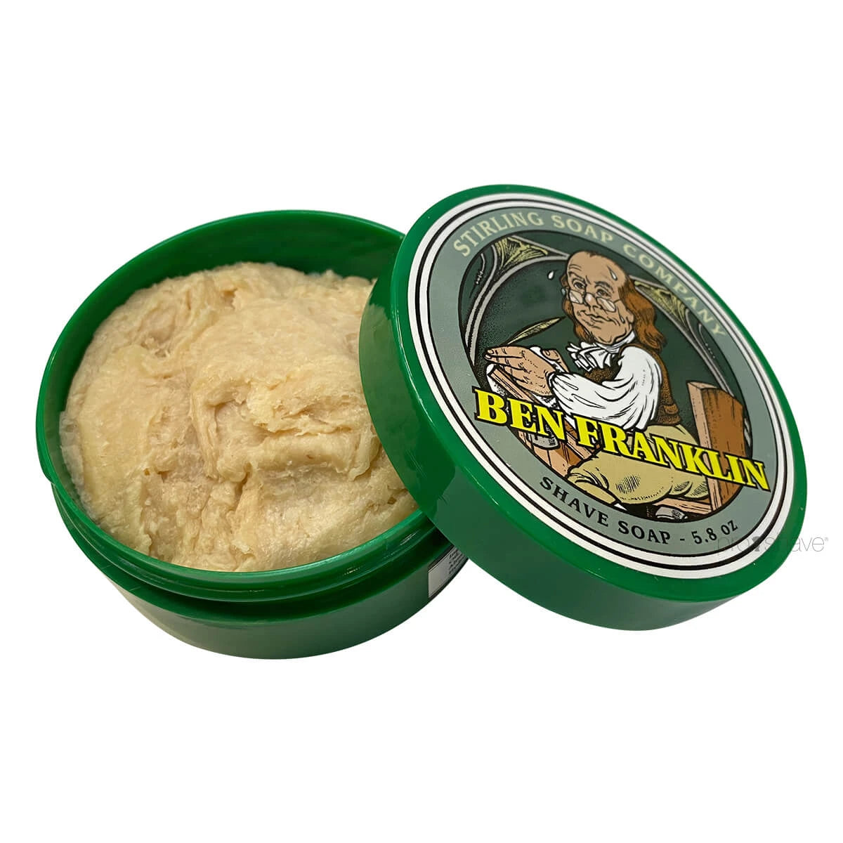 Barbersæbe, Ben Franklin, 170 ml.