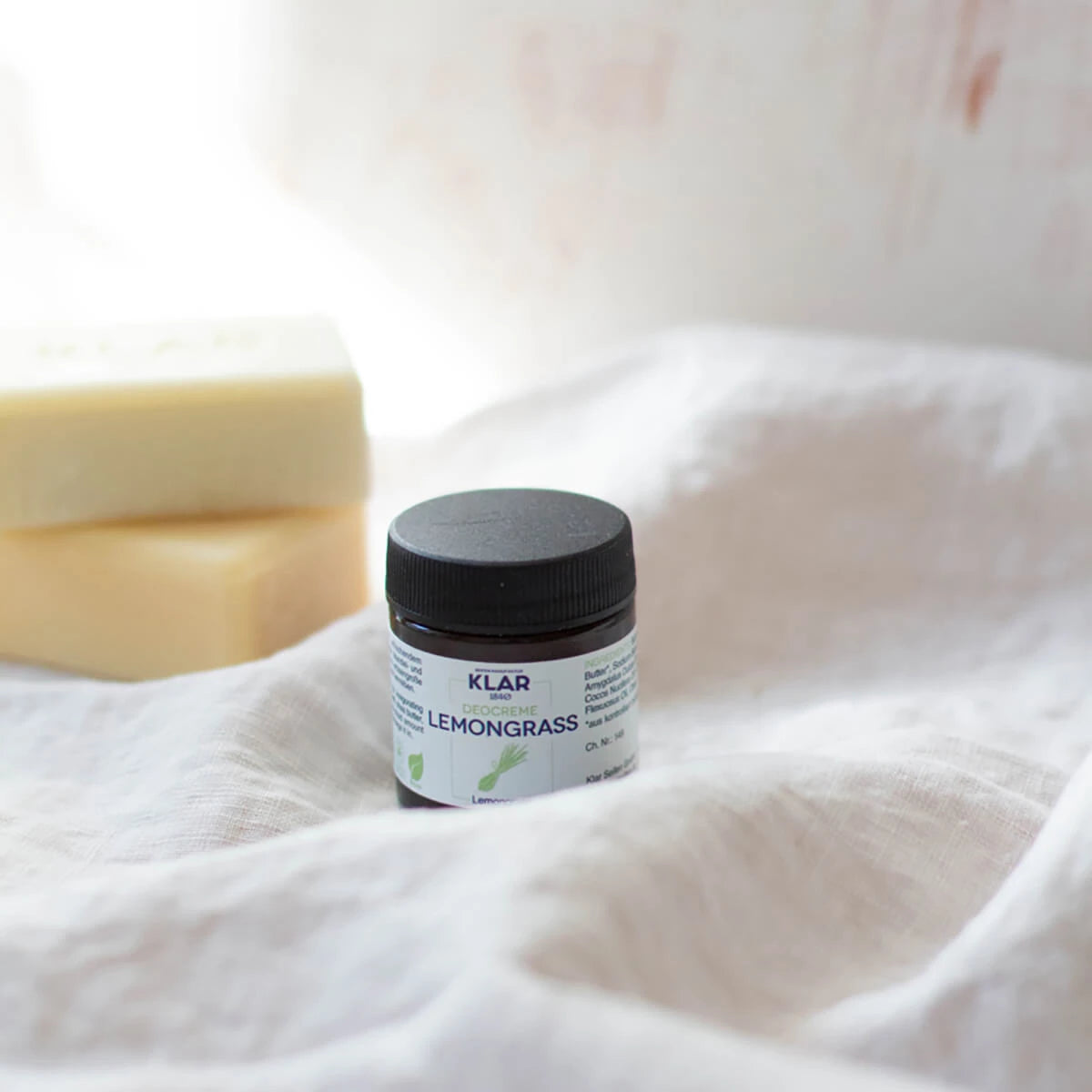 Deodorant Creme, Citrongræs, 30 ml.