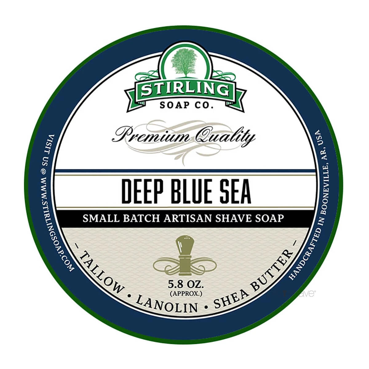 Barbersæbe, Deep Blue Sea, 170 ml.