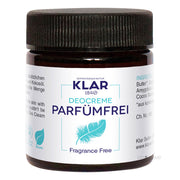 Deodorant Creme, Parfumefri, 30 ml.
