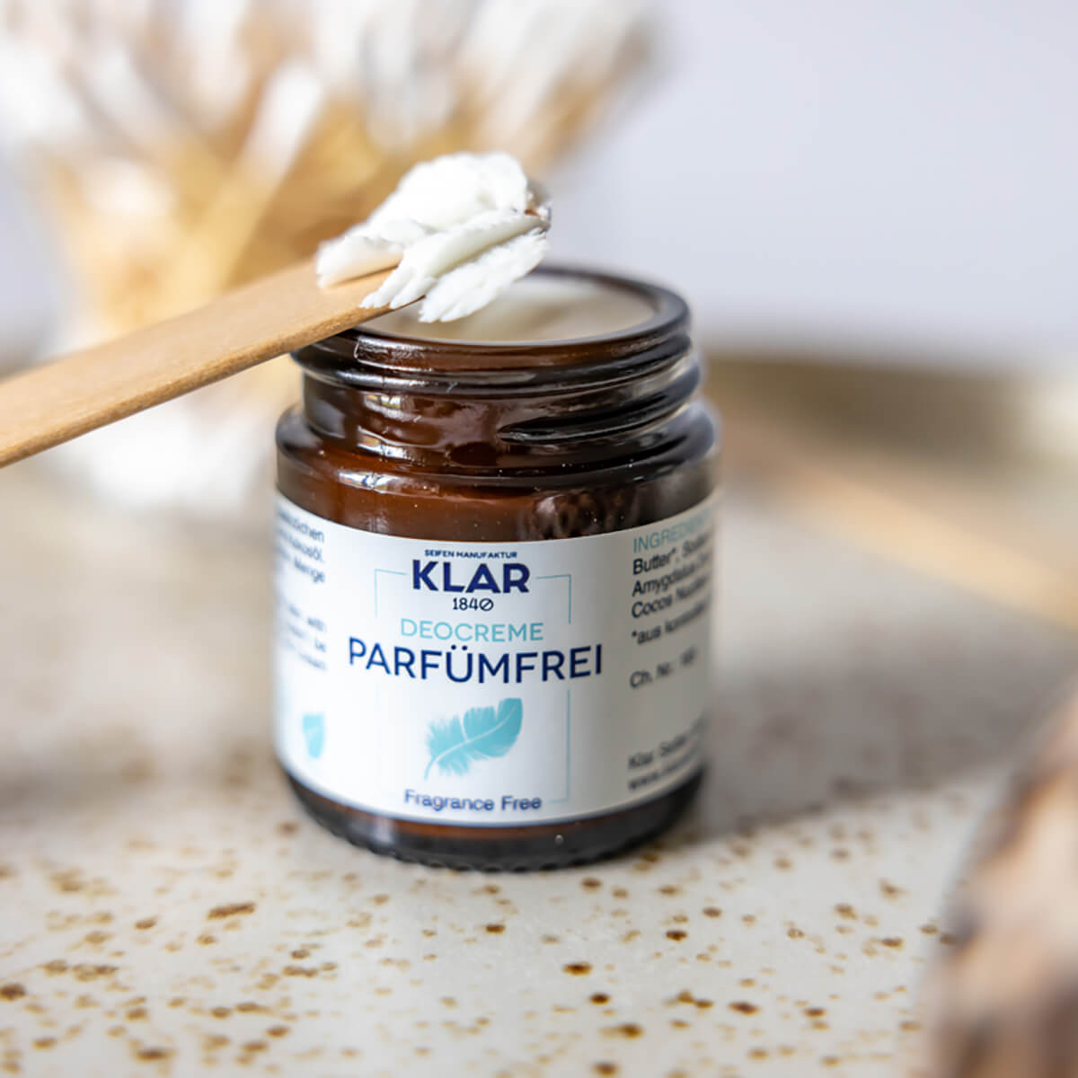 Deodorant Creme, Parfumefri, 30 ml.