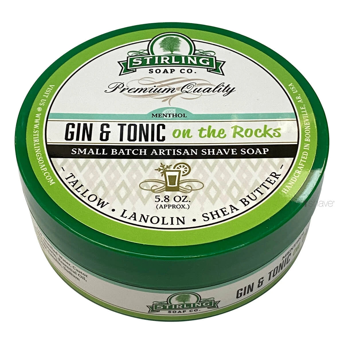 Barbersæbe, Gin & Tonic on the Rocks, 170 ml.