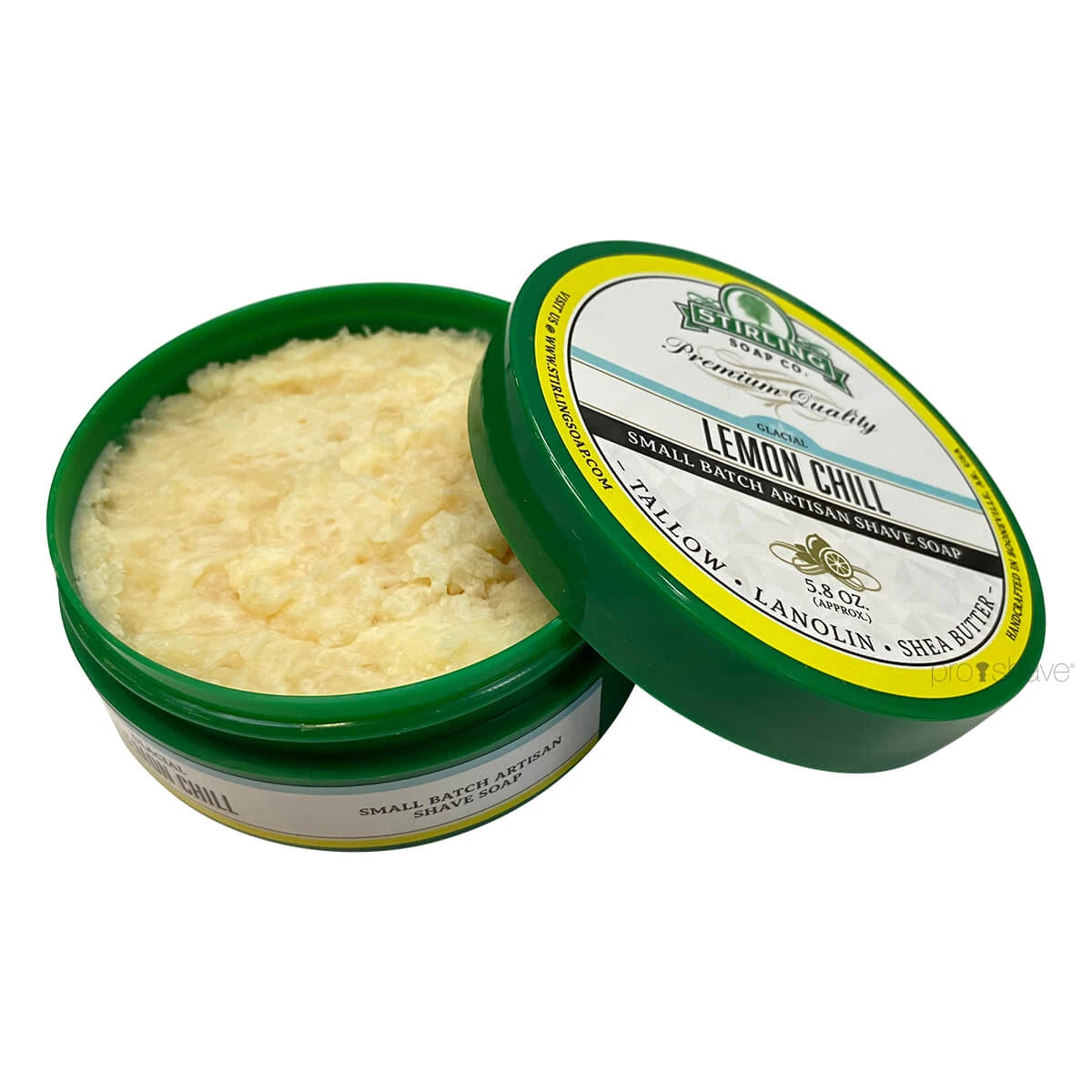Barbersæbe, Glacial Lemon Chill, 170 ml.