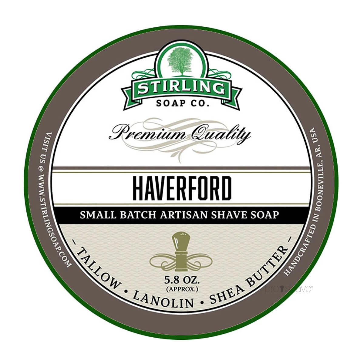 Barbersæbe, Haverford, 170 ml.