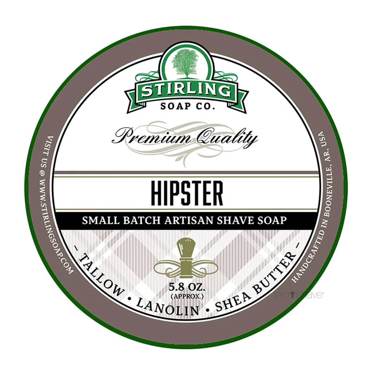 Barbersæbe, Hipster, 170 ml.