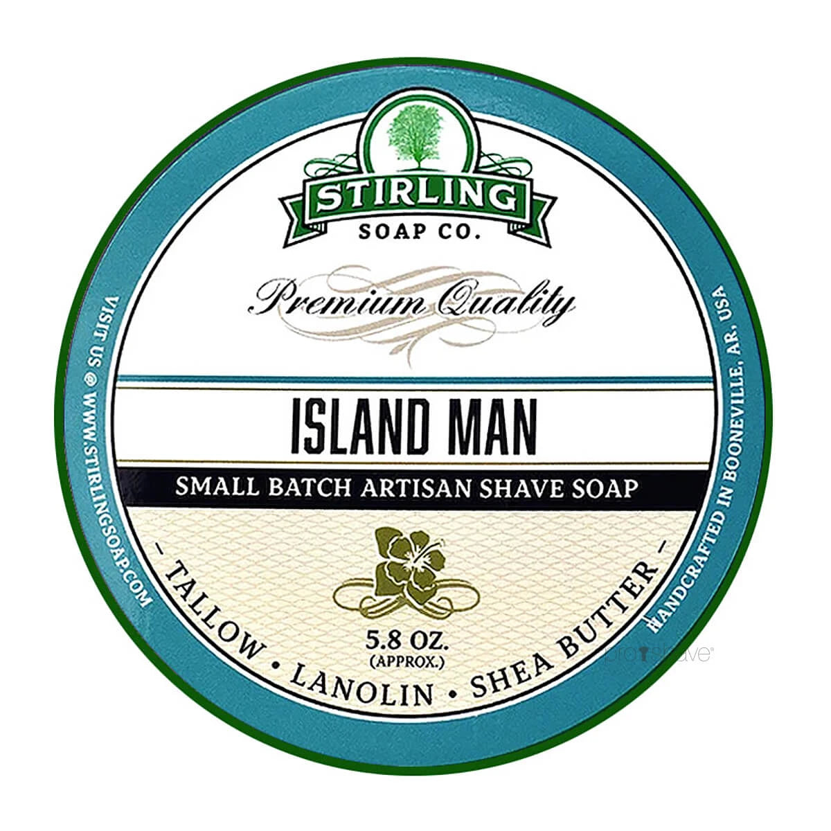 Barbersæbe, Island Man, 170 ml.