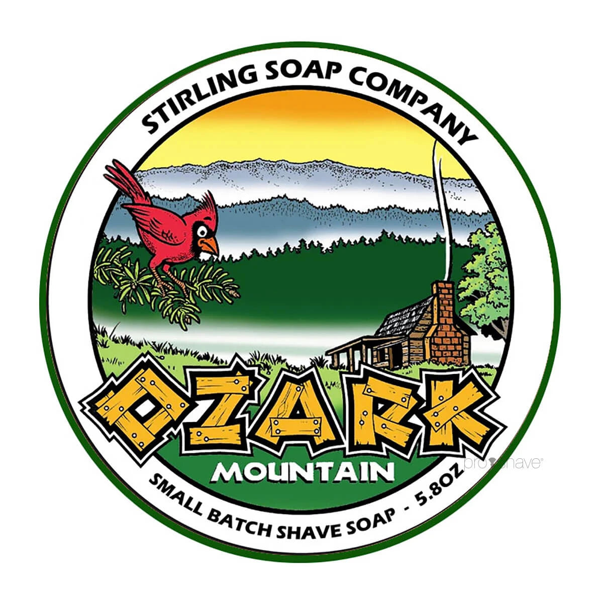 Barbersæbe, Ozark Mountain, 170 ml.