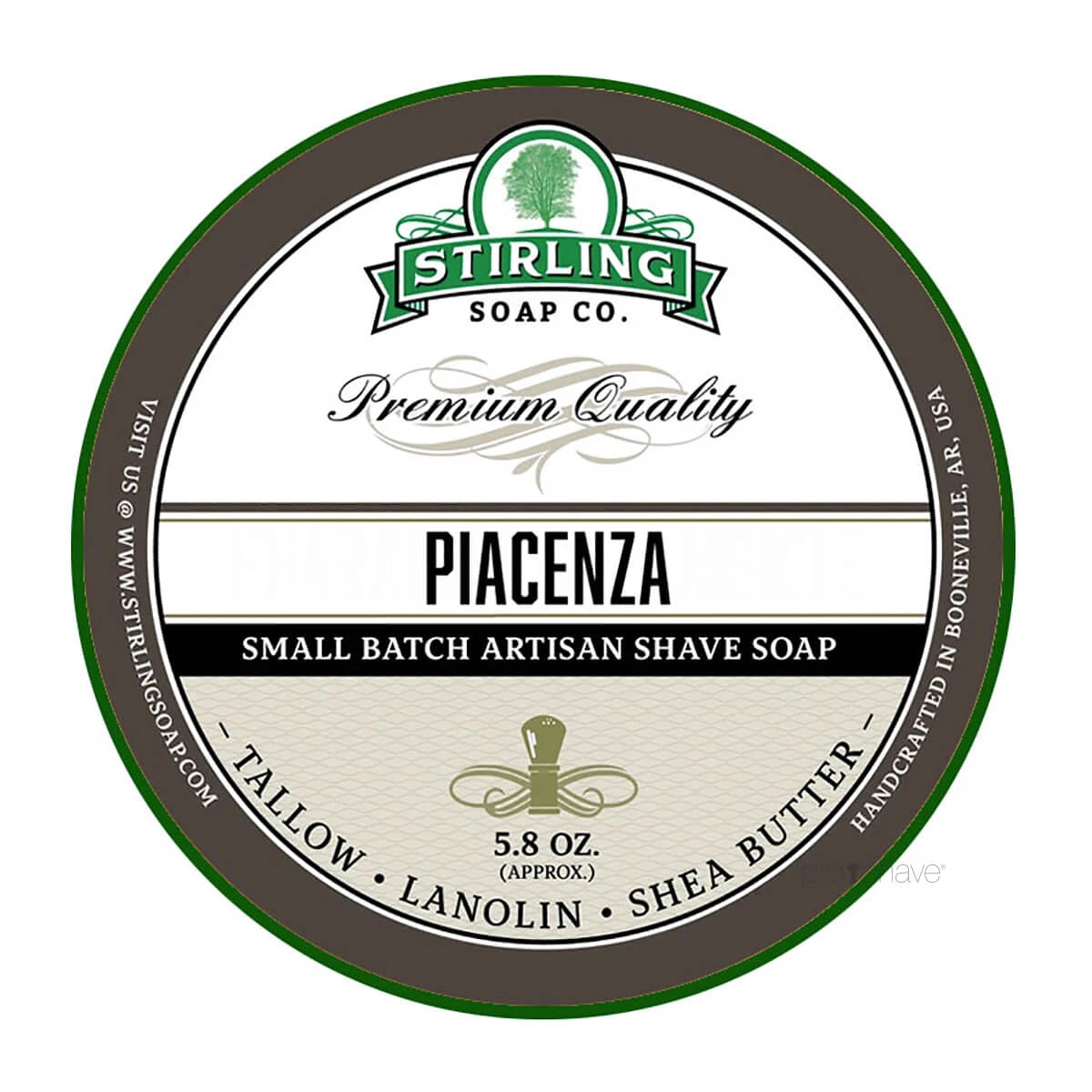 Barbersæbe, Piacenza, 170 ml.