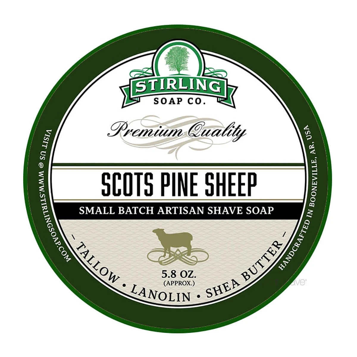 Barbersæbe, Scots Pine Sheep, 170 ml.