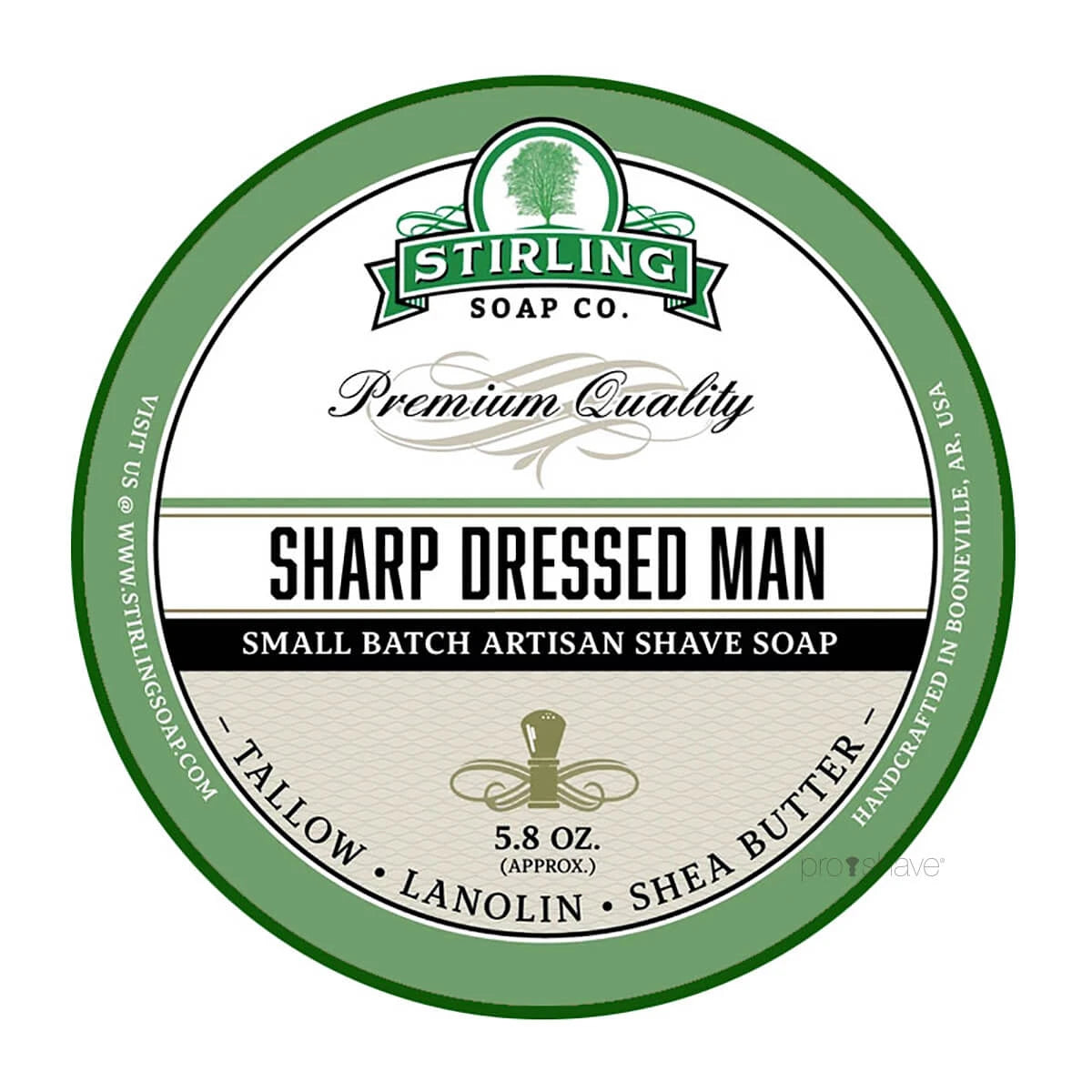 Barbersæbe, Sharp Dressed Man, 170 ml.