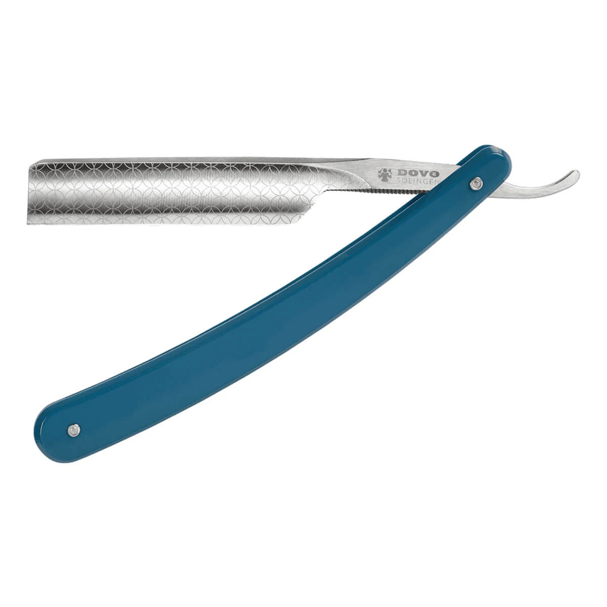 Straight Razor 5/8, Square point, Runde, Blå Akryl