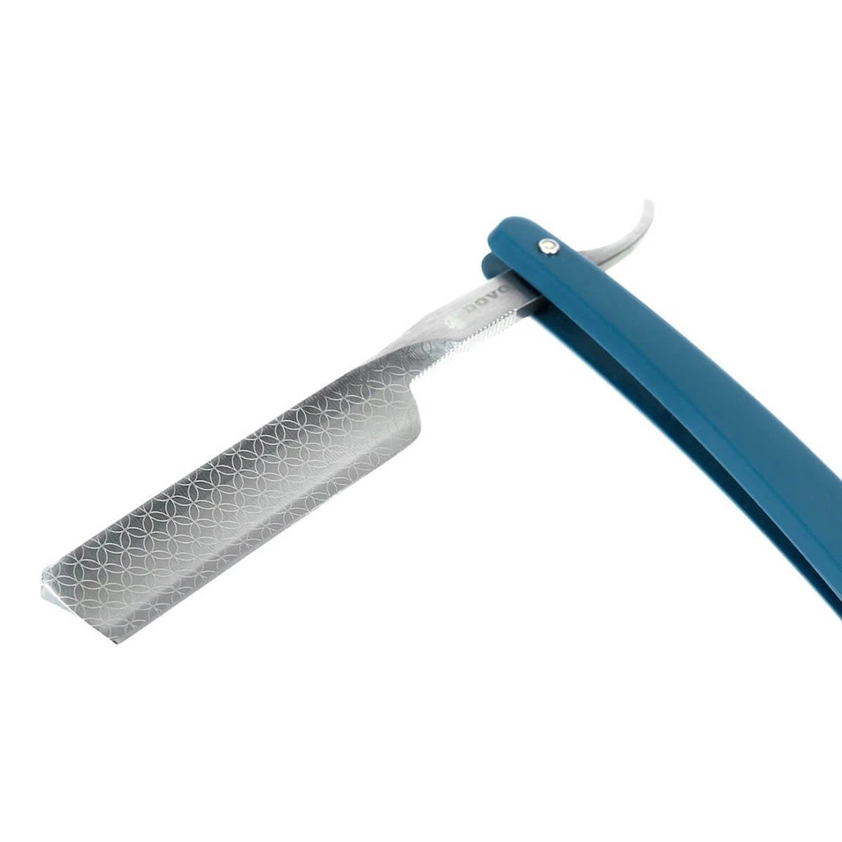 Straight Razor 5/8, Square point, Runde, Blå Akryl