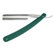 Straight Razor 5/8, Square point, Runde, Grøn Akryl
