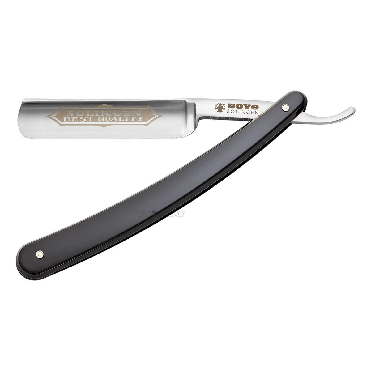 Straight Razor 5/8, Round nose, Best Quality, Sort